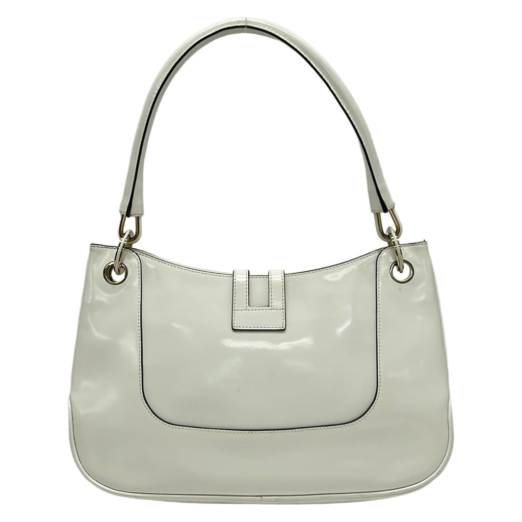 Gucci Handbag White Leather — view 3