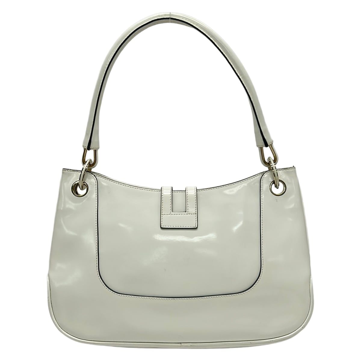 Gucci Handbag White Leather — view 3