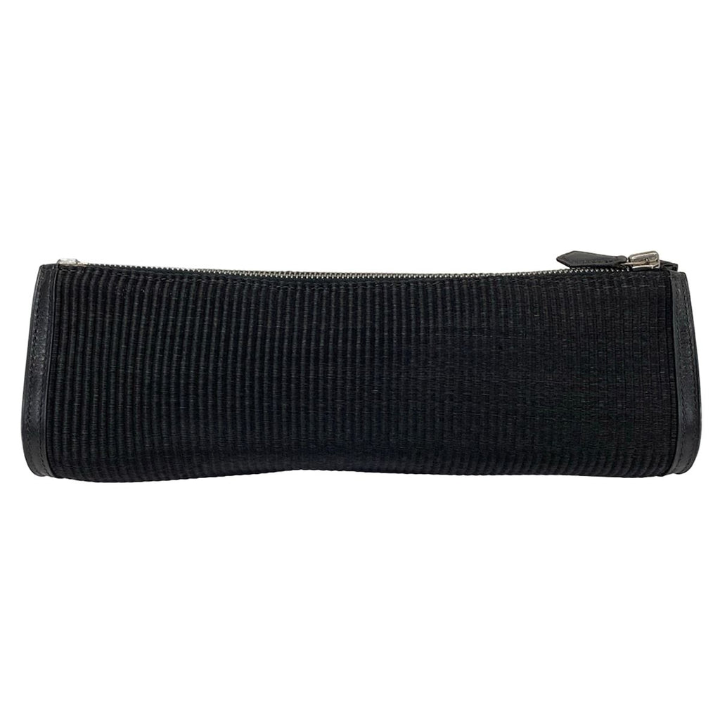 Hermes Pouch Black Yaw Included Leather — view 2