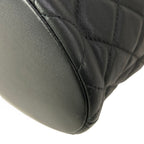 Chanel Shoulder Bag Boy Quilted Black Chain Gold 2-Way Lambskin — view 6