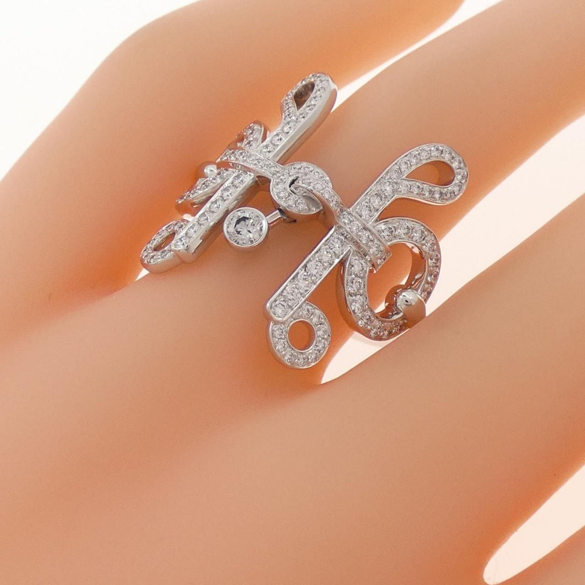 Hermes Diamond Ring — view 5