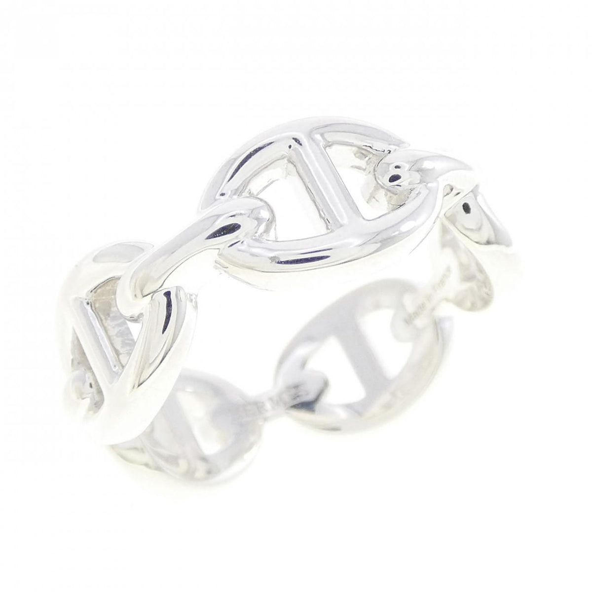 Hermes Chaine D'ancre Enchainee Ring