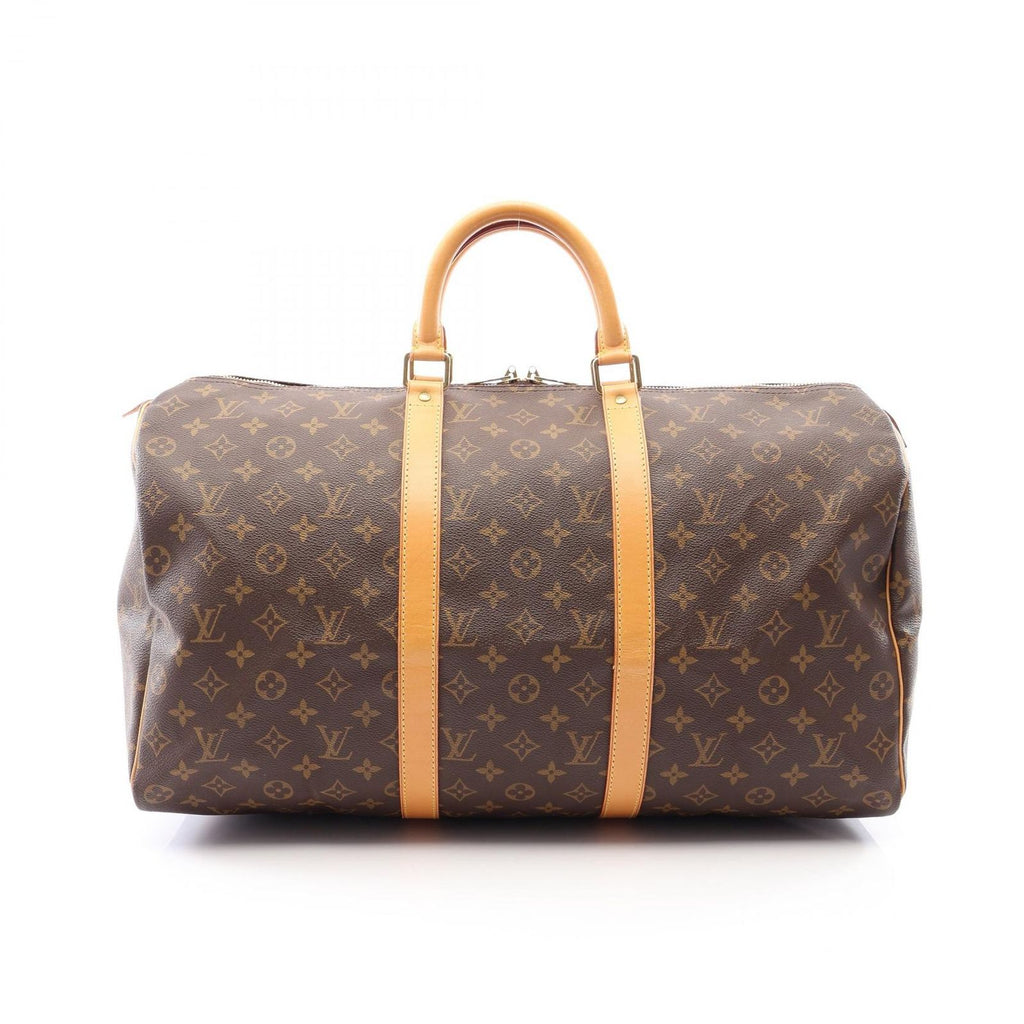 Louis Vuitton Boston Bag Keepall 50 Monogram Leather