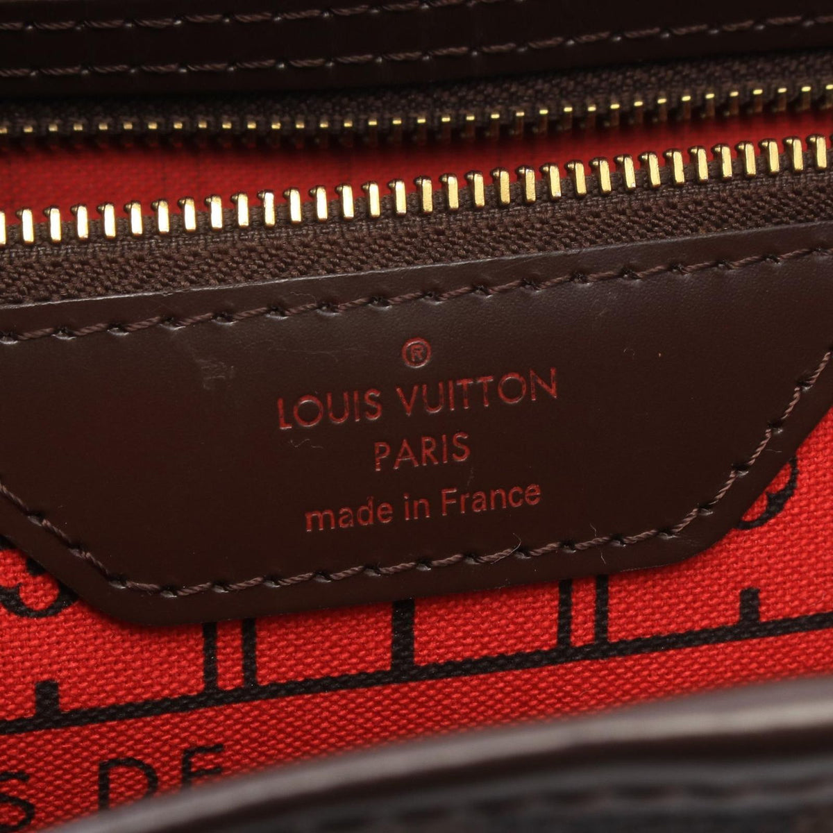 Louis Vuitton Tote Bag Neverfull PM Damier Ebene Leather — view 4