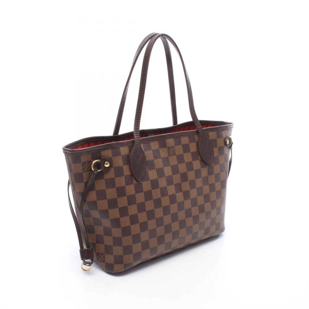 Louis Vuitton Tote Bag Neverfull PM Damier Ebene Leather — view 2