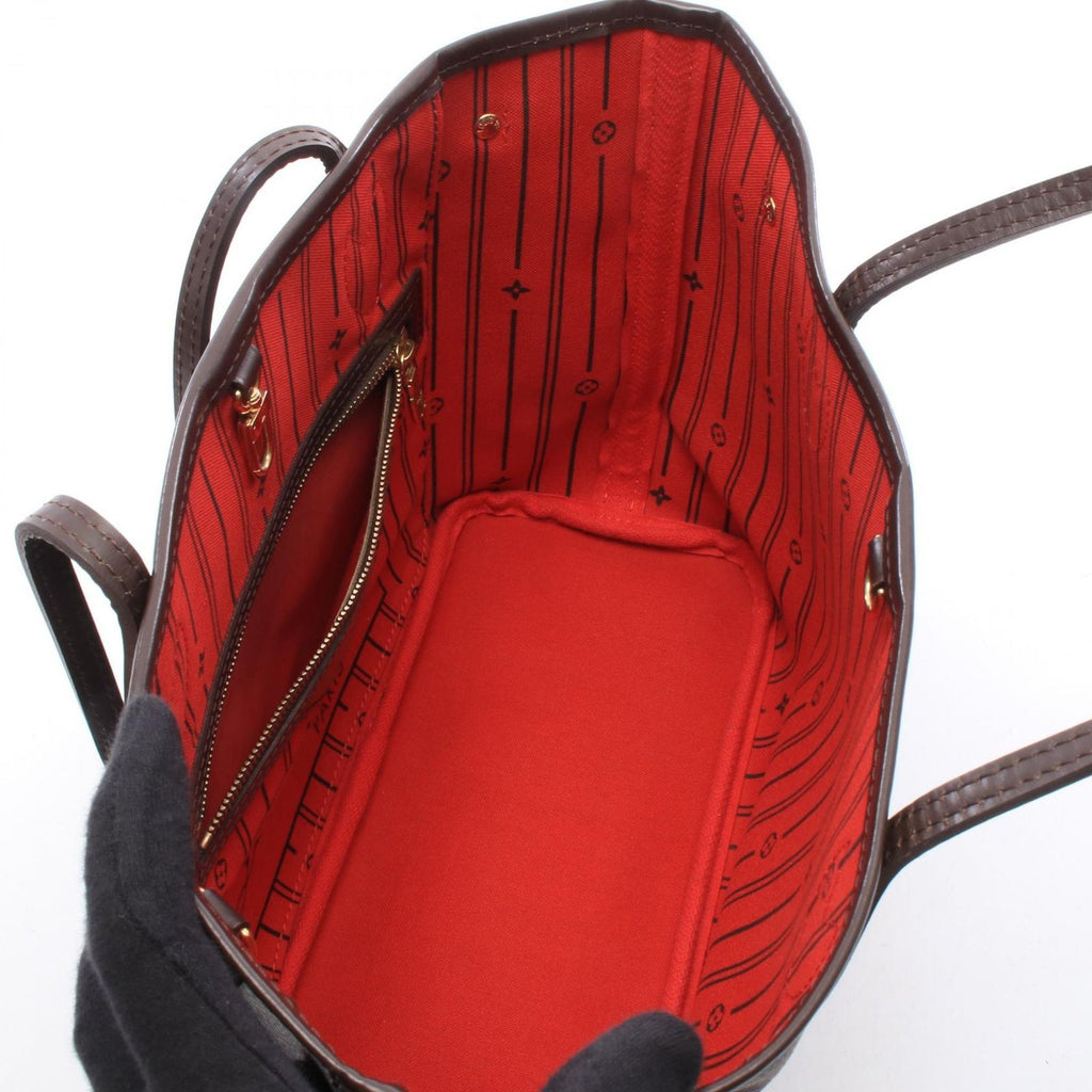 Louis Vuitton Tote Bag Neverfull PM Damier Ebene Leather — view 3