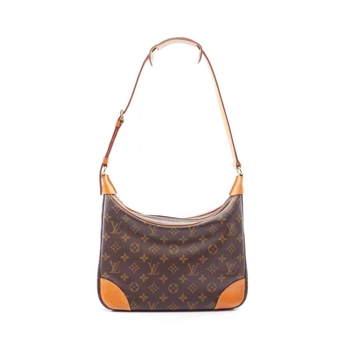 Louis Vuitton Shoulder Bag Boulogne PM Monogram Leather