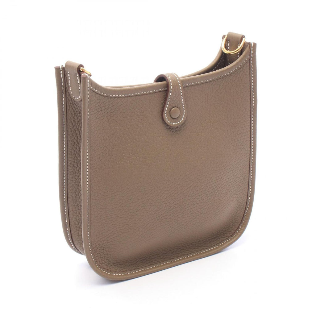 Hermes Shoulder Bag Evelyne TPM Etoupe Amazon — view 2