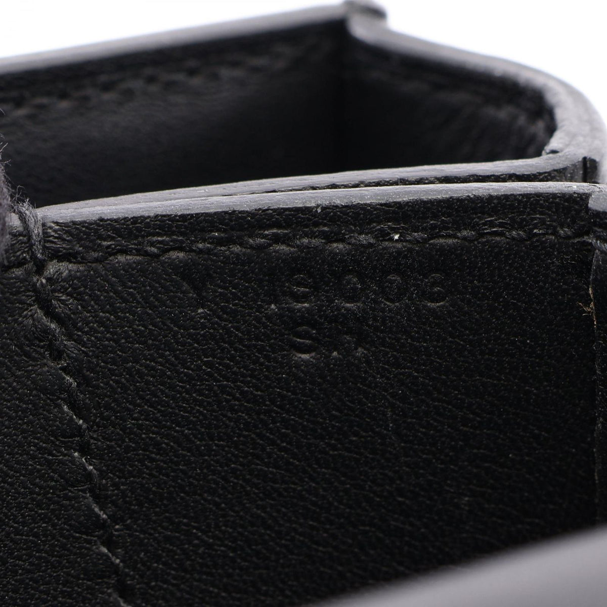Hermes Shoulder Bag Mosaic Black Pull Noir — view 5