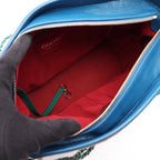 Chanel Shoulder Bag Gabrielle de Chanel Large Hobo Orange Green Blue Suede — view 3
