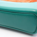 Chanel Shoulder Bag Gabrielle de Chanel Large Hobo Orange Green Blue Suede — view 8