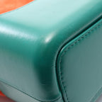 Chanel Shoulder Bag Gabrielle de Chanel Large Hobo Orange Green Blue Suede — view 7