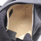 Loewe Handbag Hammock Drawstring Bag Mini 2-Way Black Leather Puzzle — view 3