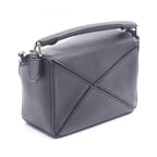 Loewe Handbag Hammock Drawstring Bag Mini 2-Way Black Leather Puzzle — view 2