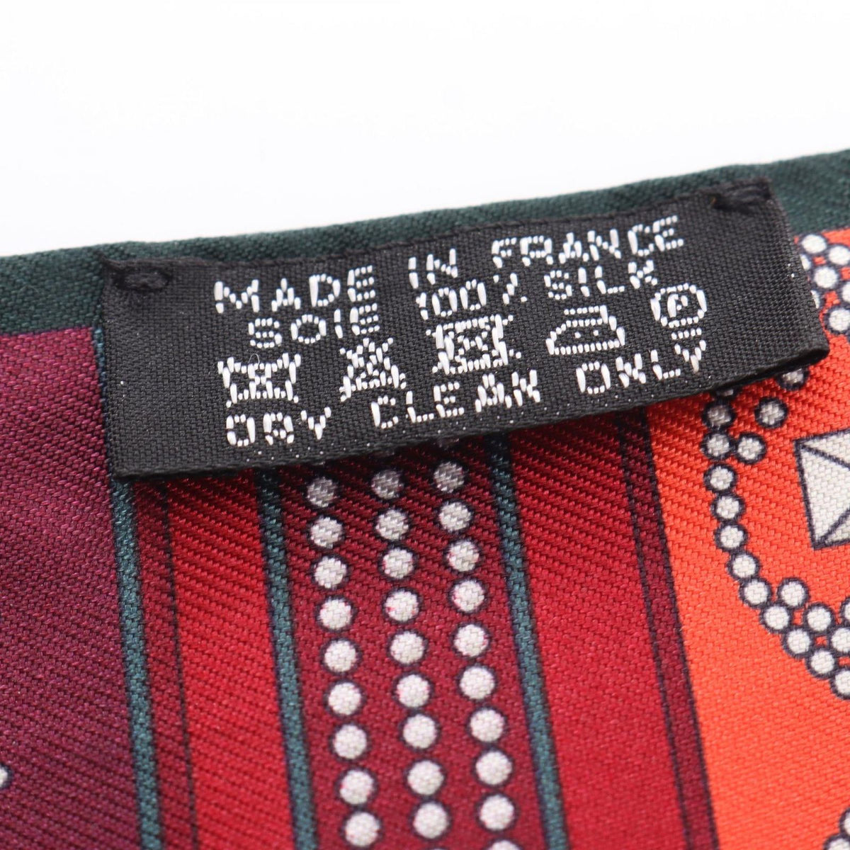 Hermes Scarf Twilly Colliers de Chiens Ribbon Silk — view 5
