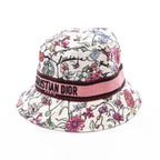 Dior D-bobby Bucket Hat Florilejo Embroidery Cotton