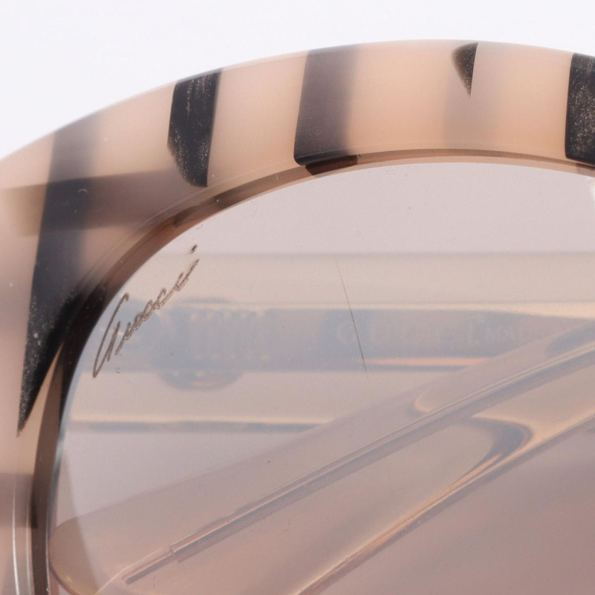 Gucci Sunglasses Striped Asian Fit Eyewear — view 8
