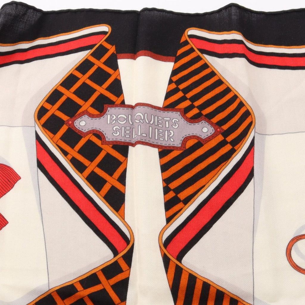 Hermes Scarf Carre Geant 140 Bouquets Sellier Silk — view 7
