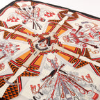 Hermes Scarf Carre Geant 140 Bouquets Sellier Silk — view 2
