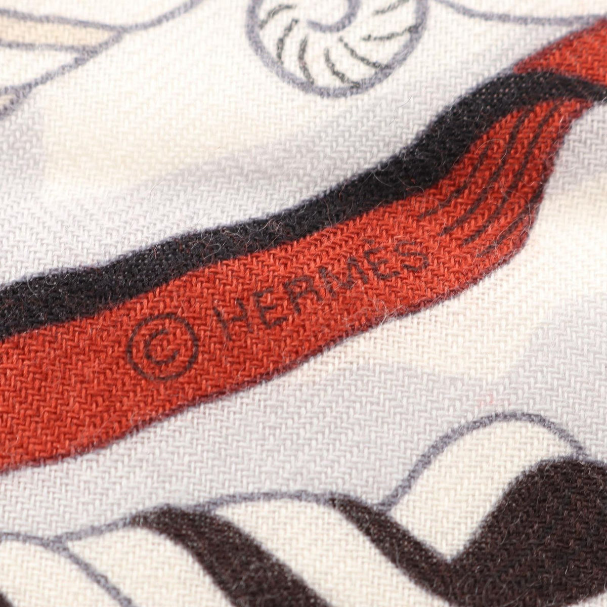 Hermes Scarf Carre Geant 140 Bouquets Sellier Silk — view 3