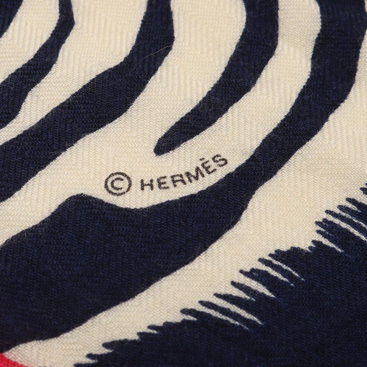 Hermes Scarf Carre Geant 140 Zebra Pegasus Silk — view 3