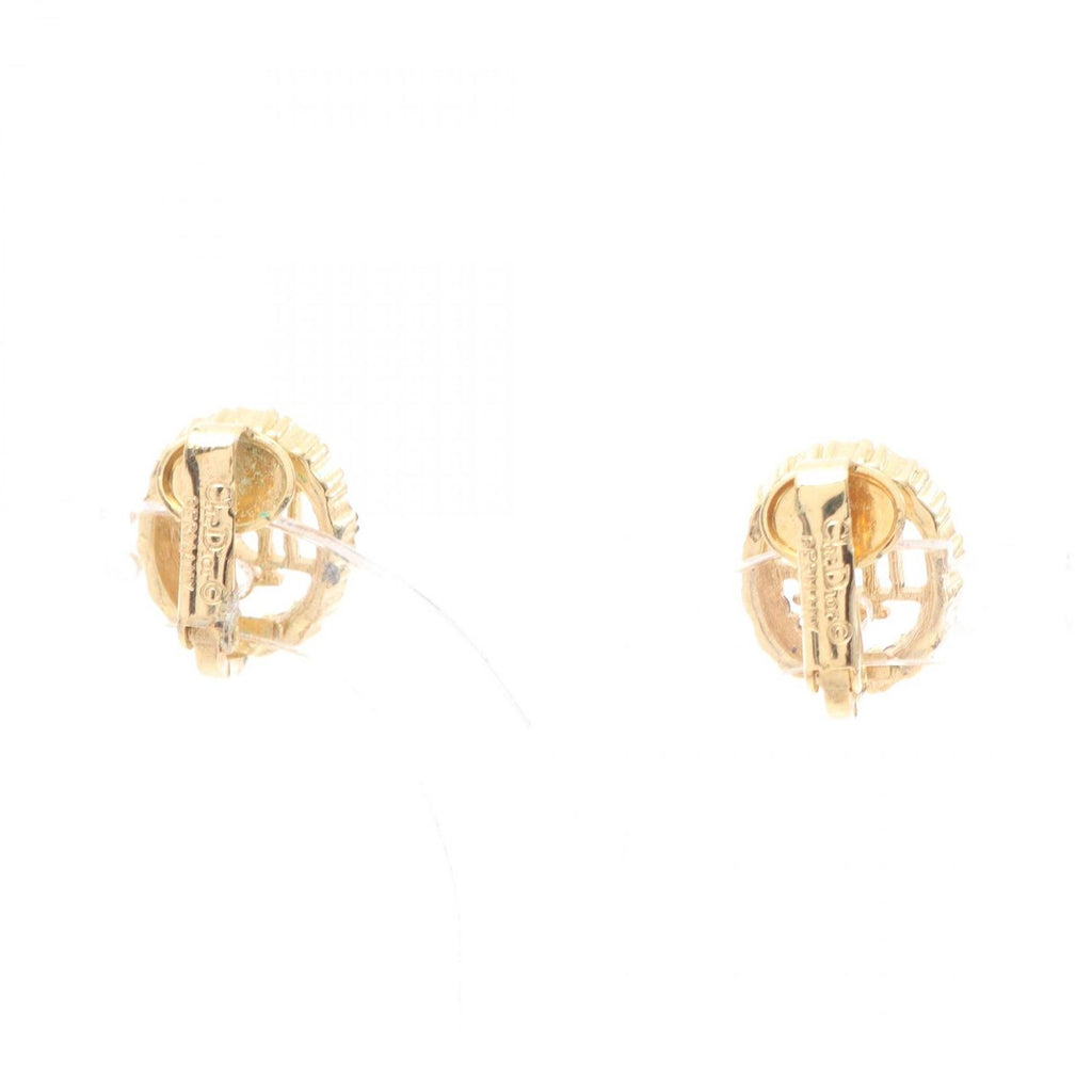 Dior Earrings Logo Gold — view 2