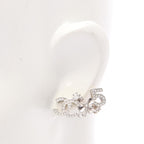 Chanel Earrings CC Logo No 5 Clover — view 4