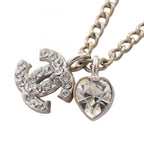 Chanel Necklace 05c CC Logo Heart
