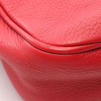 Gucci Shoulder Bag Soho Disco Interlocking G Red Leather — view 7