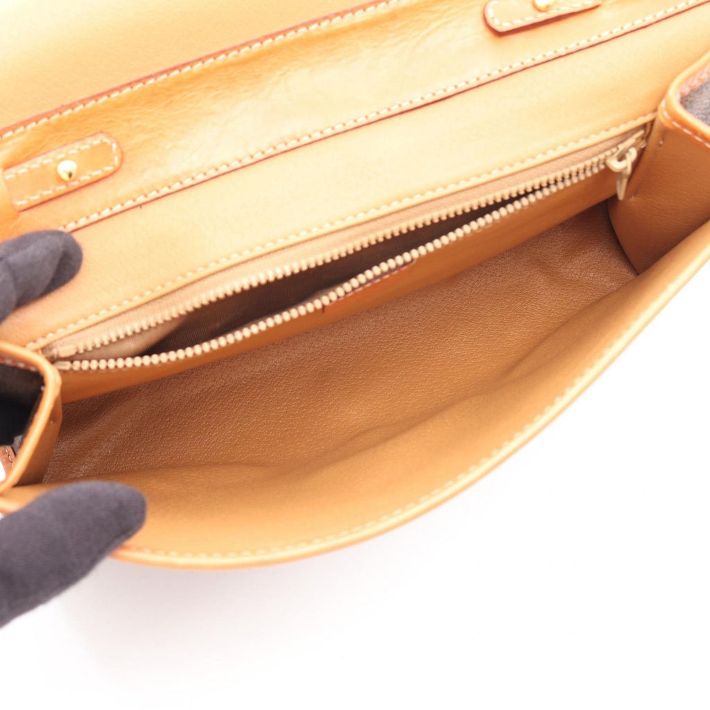 Celine Shoulder Bag Macadam Leather 2-Way — view 3