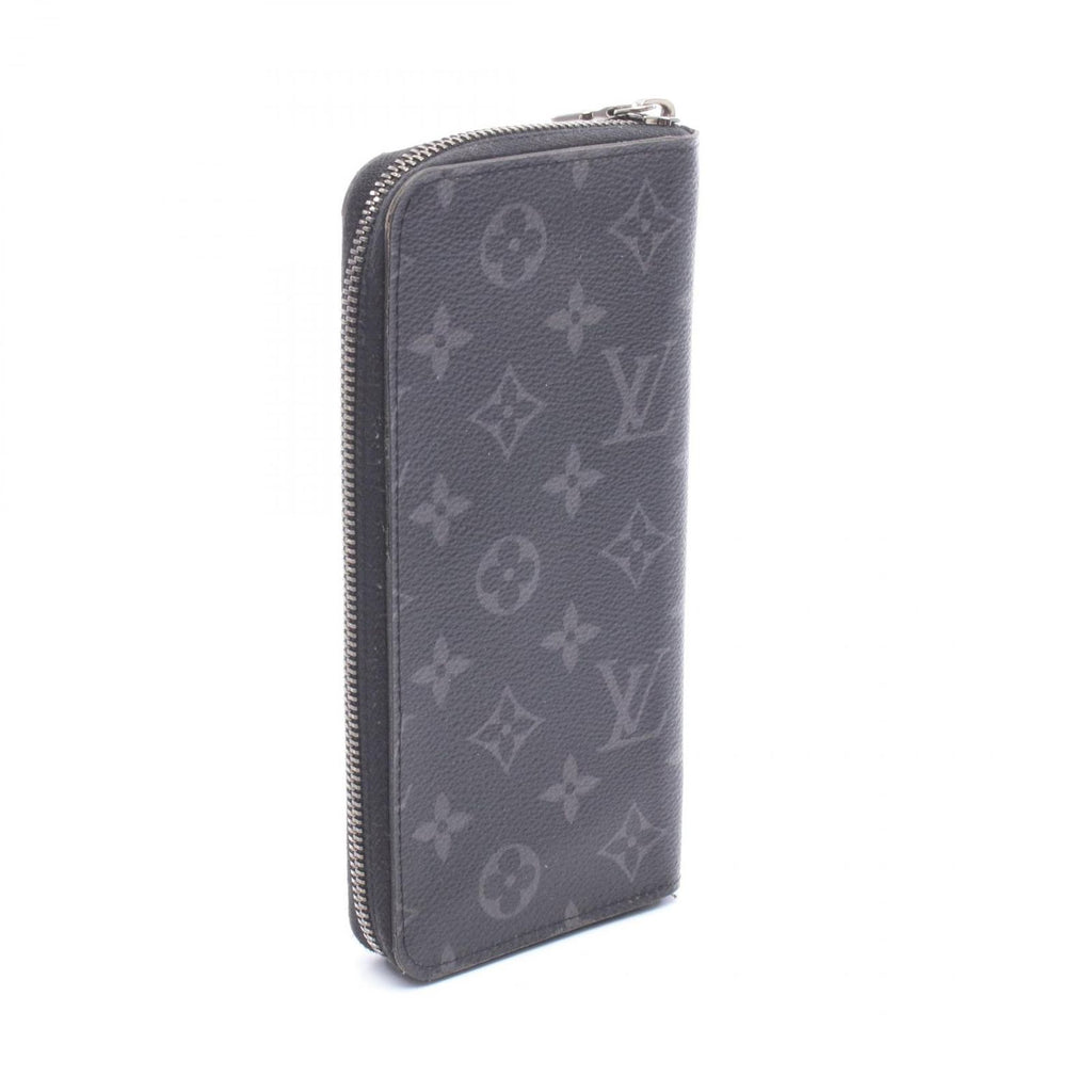 Louis Vuitton Round Wallet Zippy Vertical Monogram Eclipse Leather — view 2