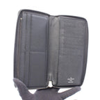 Louis Vuitton Round Wallet Zippy Vertical Monogram Eclipse Leather — view 3