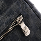 Louis Vuitton Shoulder Bag District MM NM Damier Graphite Leather — view 7