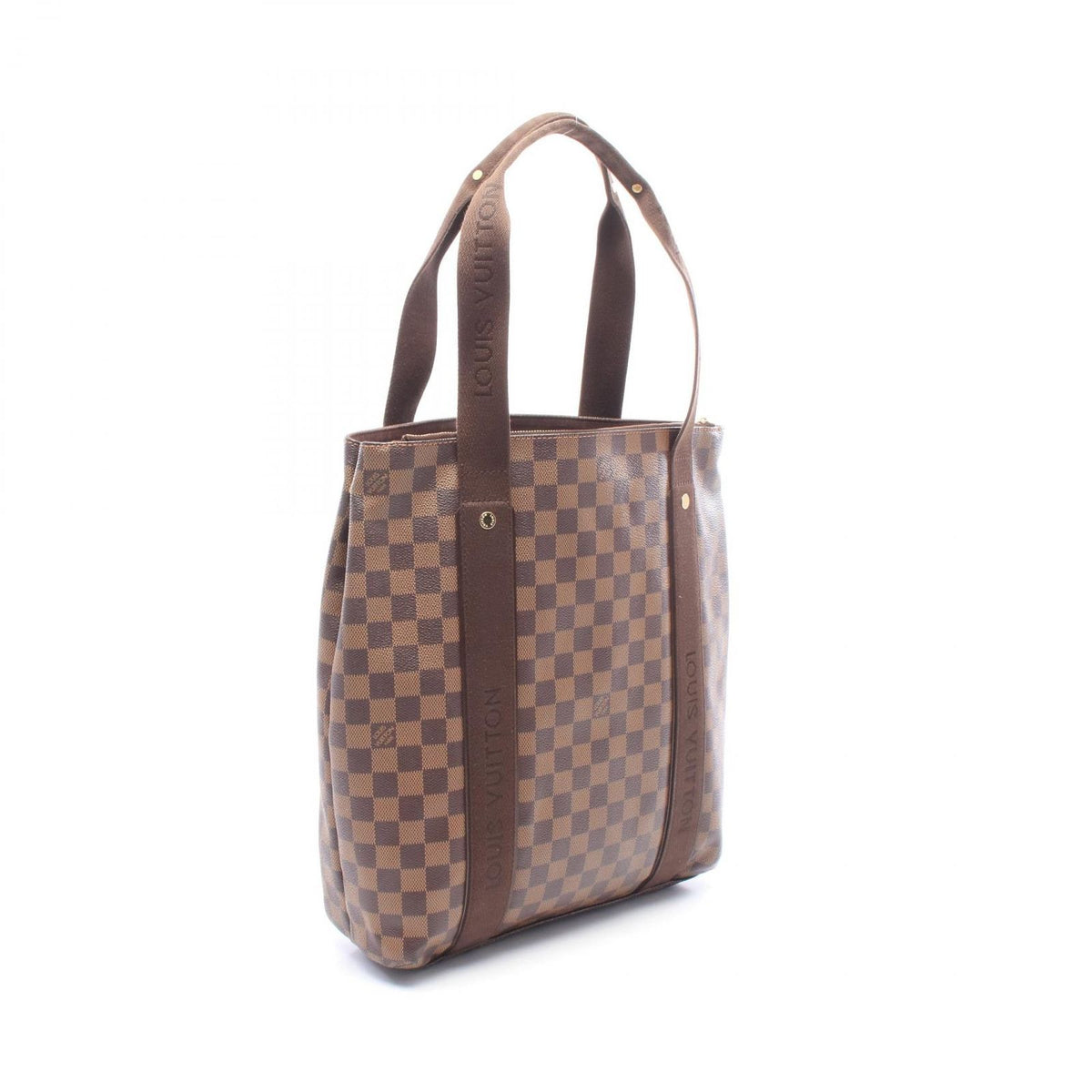 Louis Vuitton Tote Bag Cabas Beaubourg Damier Ebene Leather — view 2