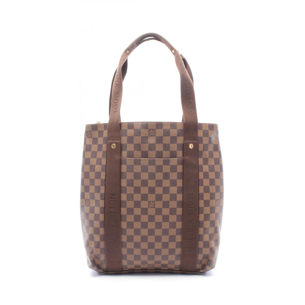 Louis Vuitton Tote Bag Cabas Beaubourg Damier Ebene Leather