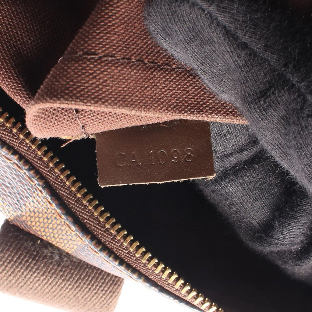 Louis Vuitton Tote Bag Cabas Beaubourg Damier Ebene Leather — view 5