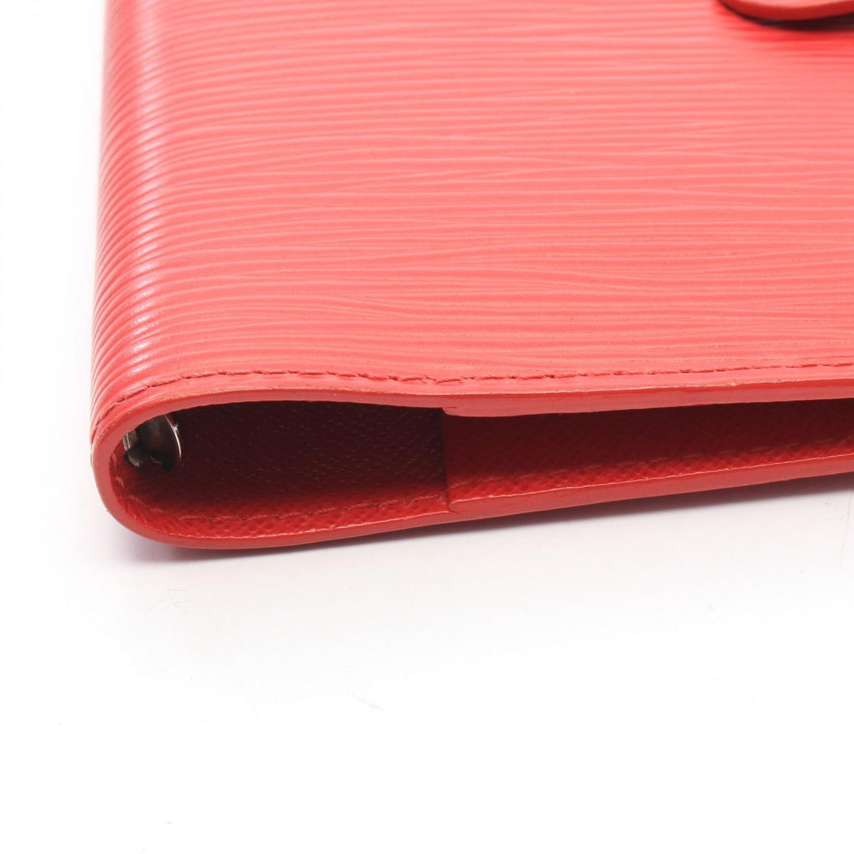 Louis Vuitton Notebook Cover Agenda PM Epi Castilian Red Leather — view 7