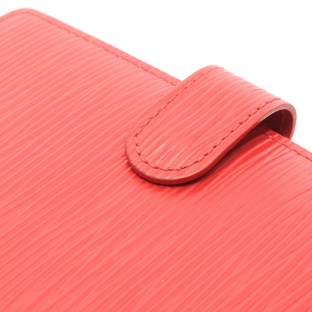 Louis Vuitton Notebook Cover Agenda PM Epi Castilian Red Leather — view 6