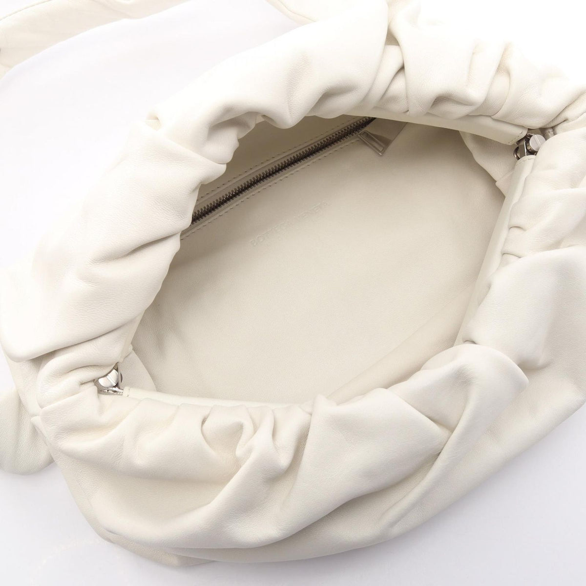 Bottega Veneta Waist Bag the Body Pouch White Leather — view 3