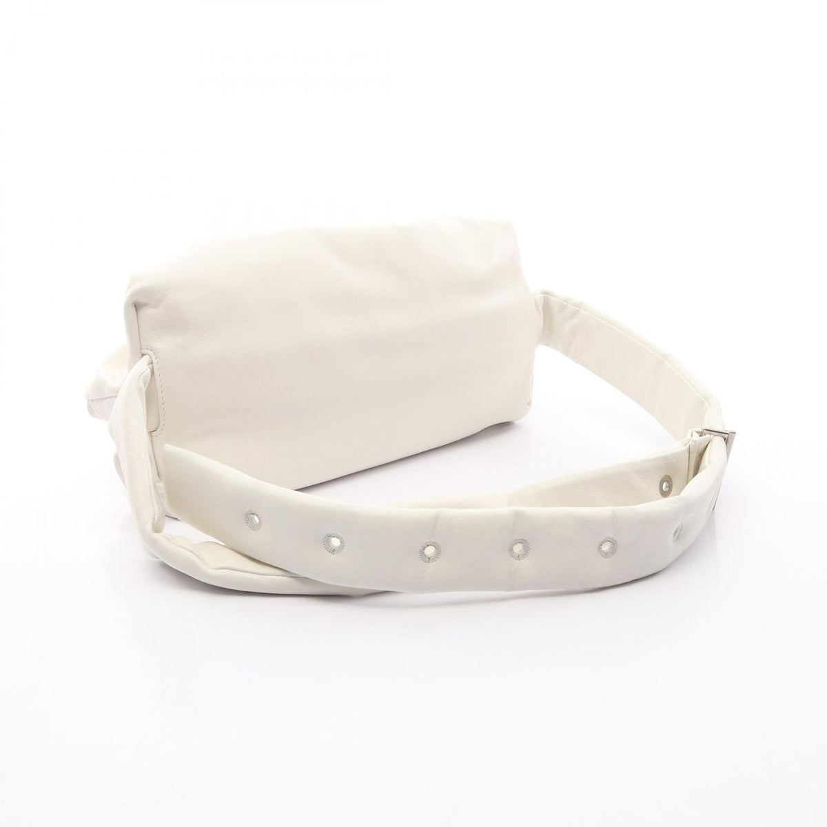 Bottega Veneta Waist Bag the Body Pouch White Leather — view 2