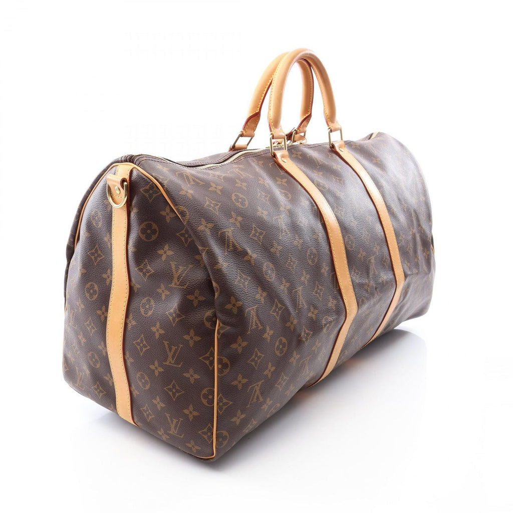 Louis Vuitton Boston Bag Keepall Bandouliere 55 Leather 55 — view 2