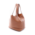 Hermes Handbag Picotin Lock MM Gold Leather — view 2