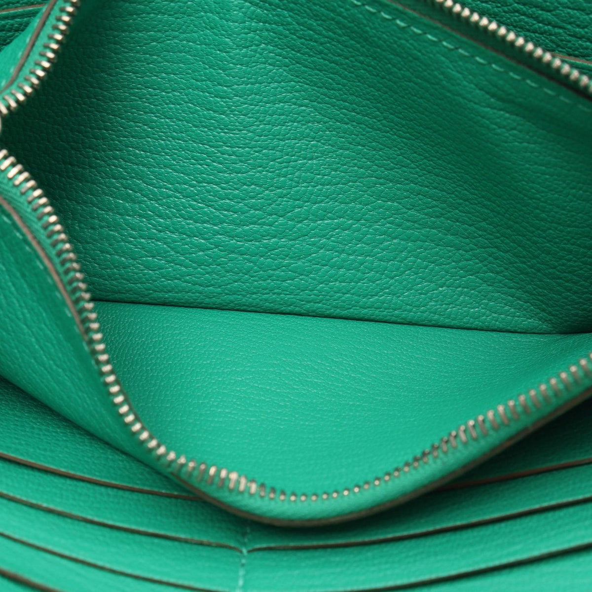 Hermes Round Wallet Azap Long Mint — view 6