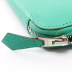 Hermes Round Wallet Azap Long Mint — view 8