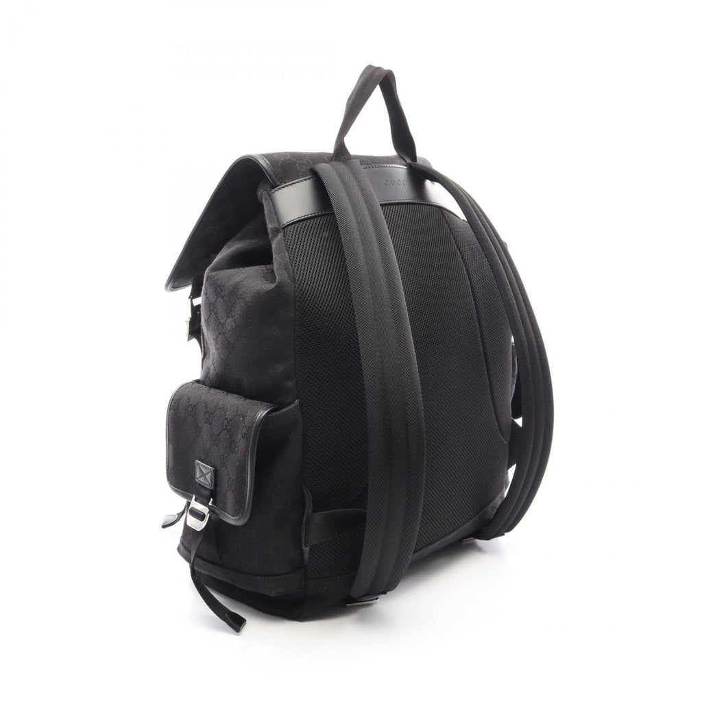 Gucci Backpack Large GG Canvas Black — view 2
