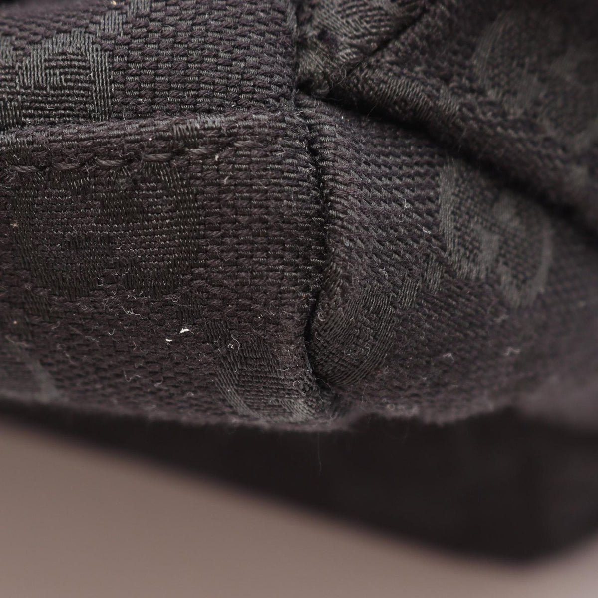 Gucci Backpack Large GG Canvas Black — view 6