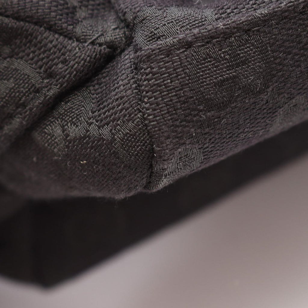 Gucci Backpack Large GG Canvas Black — view 5