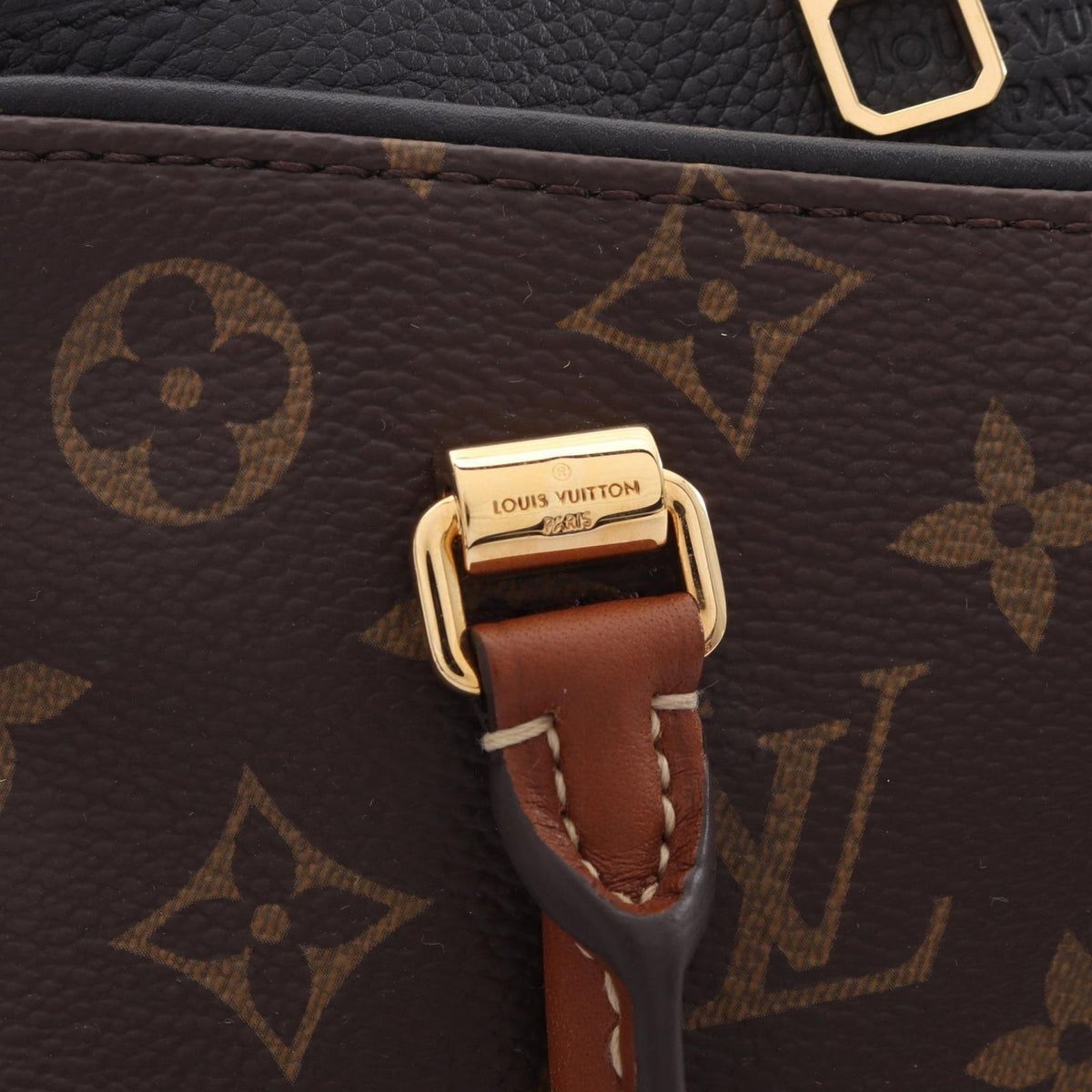 Louis Vuitton Handbag Pallas BB 2-Way Noir Leather — view 6