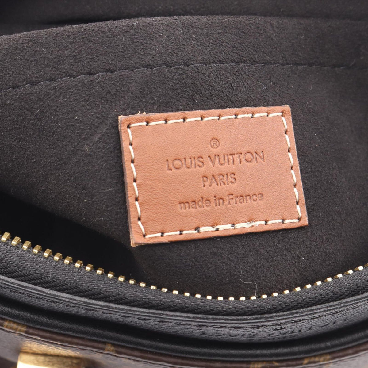 Louis Vuitton Handbag Pallas BB 2-Way Noir Leather — view 4