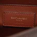 Saint Laurent Paris Shoulder Bag le Monogram Medium Brown Dark Leather le — view 4
